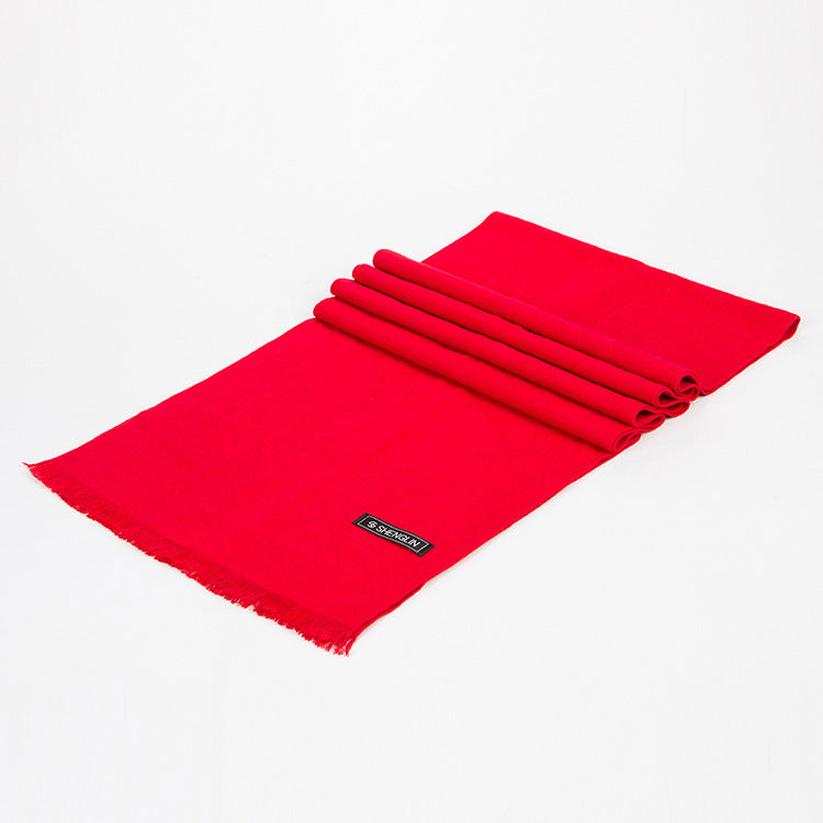 Écharpe pour hommes en soie brossée