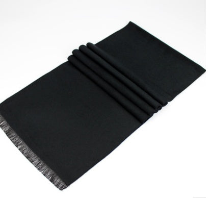 Écharpe pour hommes en soie brossée